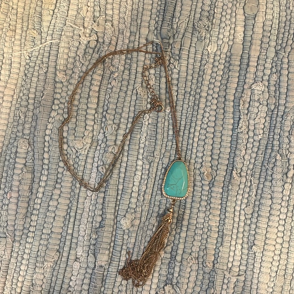 Turquoise Pendant Necklace